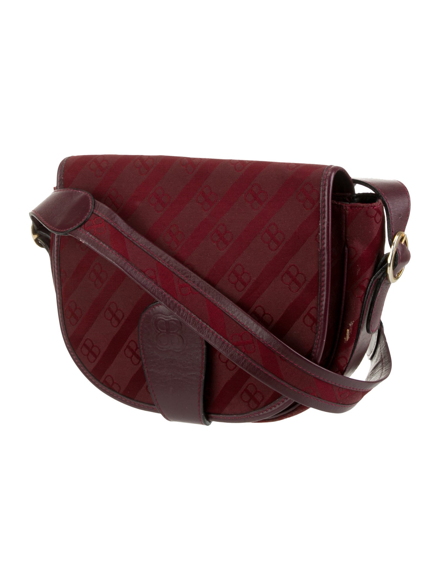 Balenciaga Jacquard Shoulder Bag Vintage